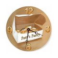 Clock Creations 10 in. Cannolis Round Clock CL1097665